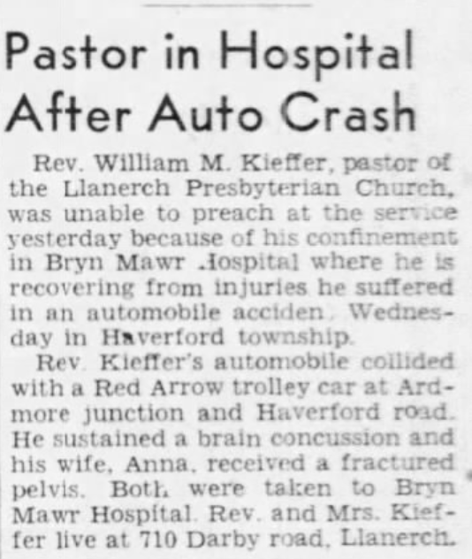 William Kieffer recovering